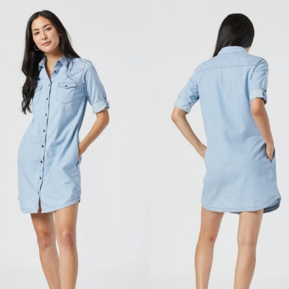 Mavi Jeans | Bree Bleached Denim Dress